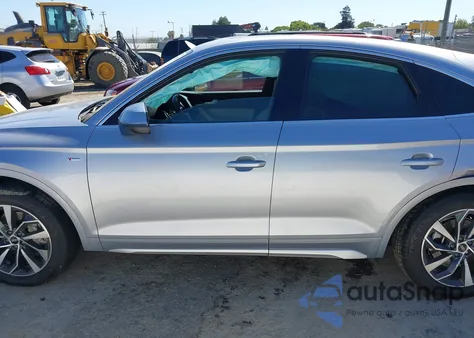 2022 Audi Q5 Sportback Premium Plus 45 Tfsi S Line Quattro S Tronic из США, поврежденный, VIN WA15AAFY3N2068188